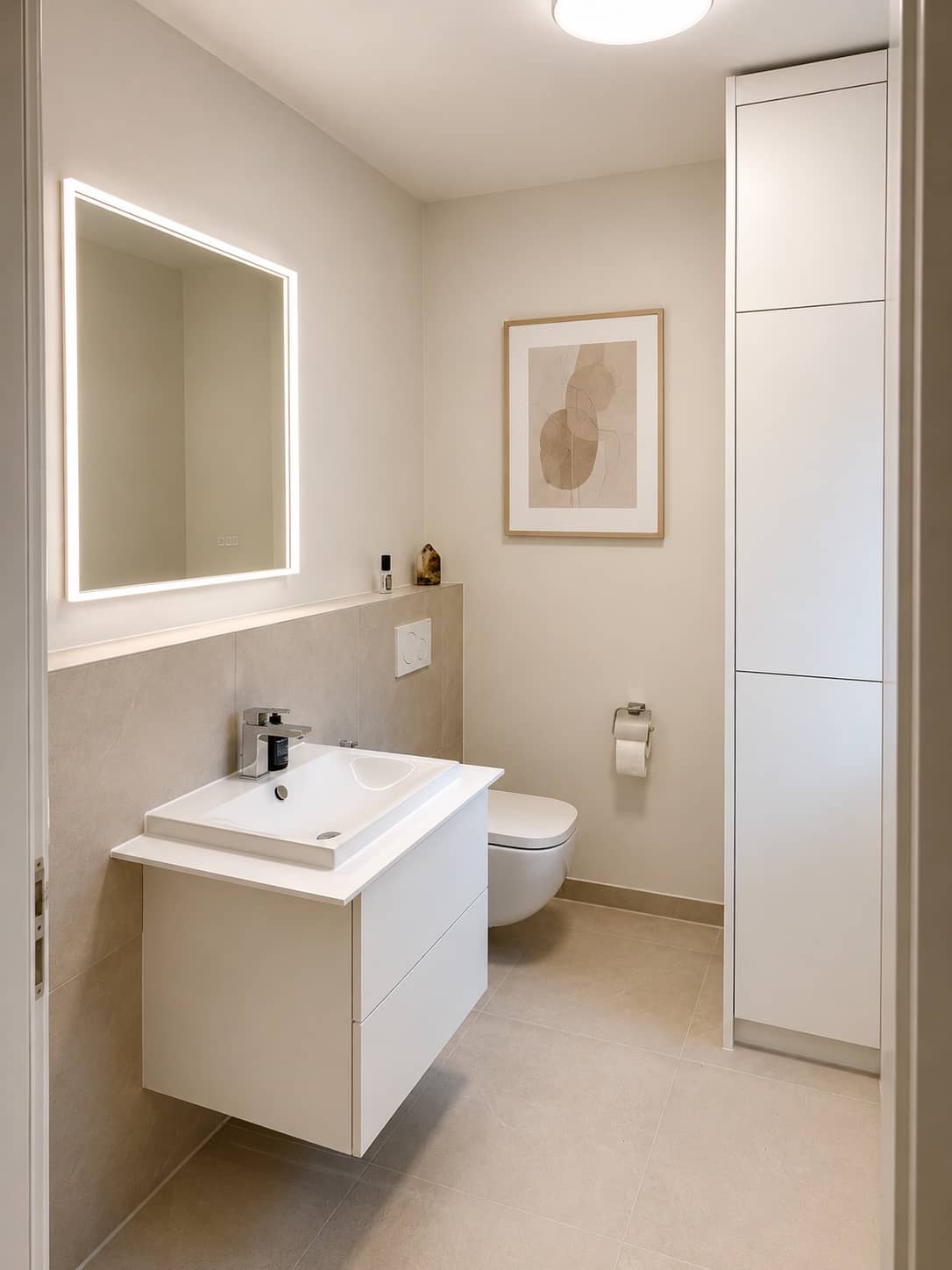 Gäste-WC im Erdgeschoss